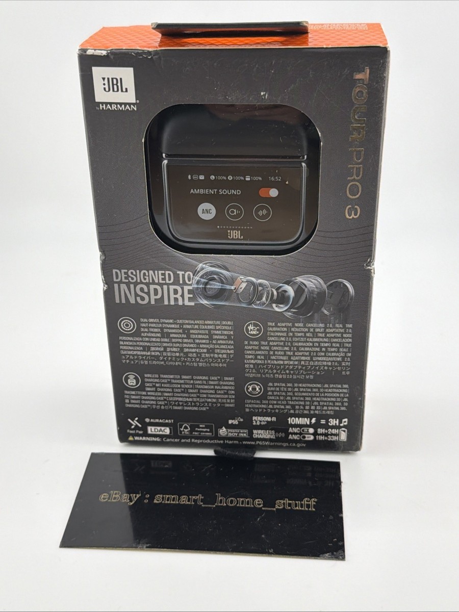 JBL TOUR PRO3 箱付き JBL Tour Pro 3 | スマート充電ケース™採用ノイズキャンセリング