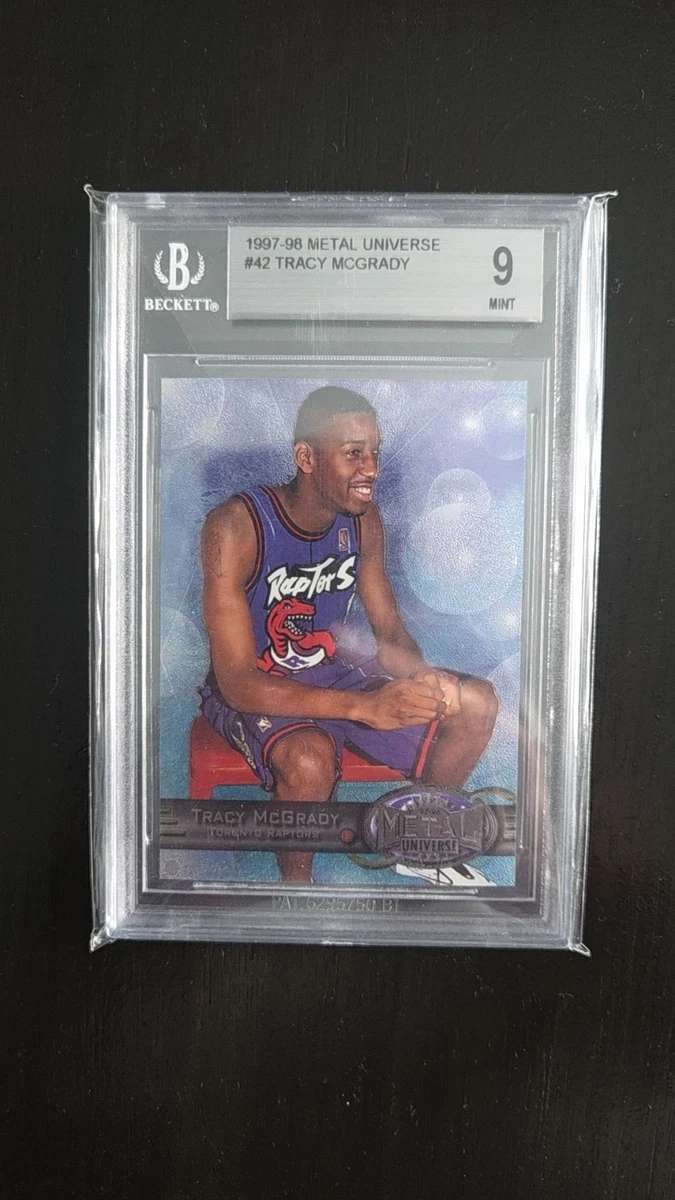 1997-98 Metal Universe - Tracy McGrady #42 for sale | eBay