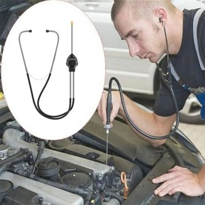 Auto Mechanic Stethoscope Engine Diagnostic Tool Car Cylinder Noise Detector