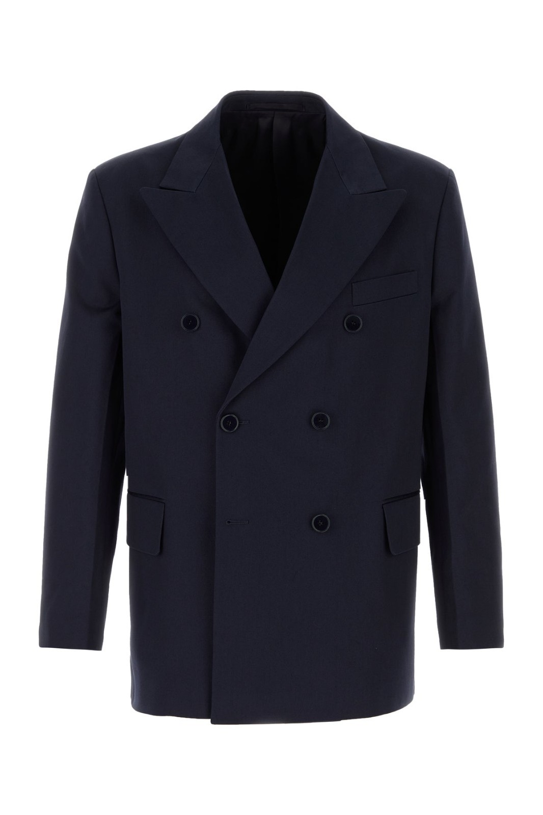 PRADA Navy Blue Cotton Blazer New & Authentic