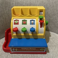 FISHER-PRICE TOYS CASH REGISTER DRAWER  BELL WORKS 2015 No Coins