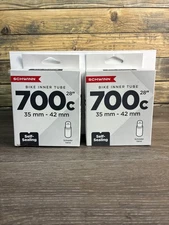 Lot of (2) Schwinn Replacement Tube 700cc 28" Self Sealing Bike Tire Tube