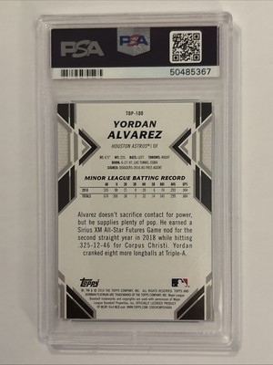 2021 Topps Chrome Black - Yordan Alvarez #CBA-YA for sale | eBay Y