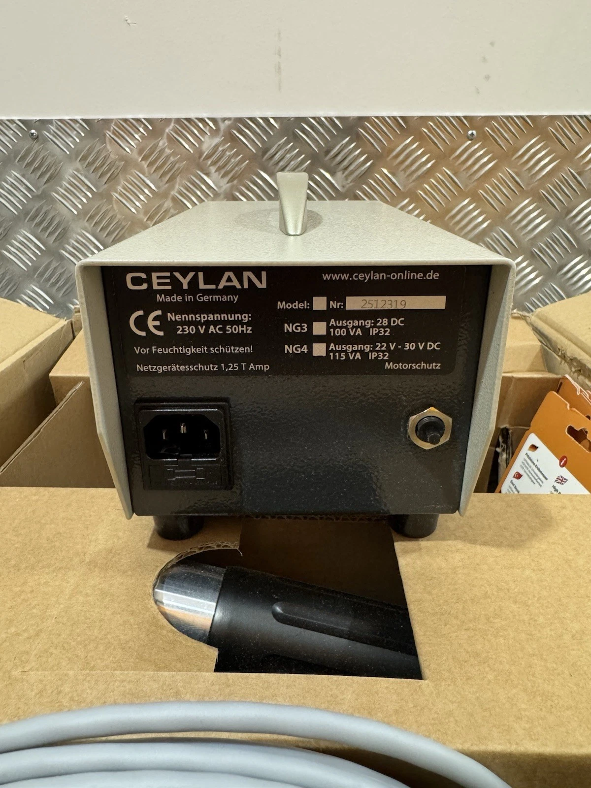 CEYLAN NG4Master Devran Electric Doner Kebab Servo System Brand New In Box 6