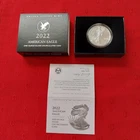 2022-W American Eagle Silver Uncirculated 1 oz. Box & COA  - Type 2