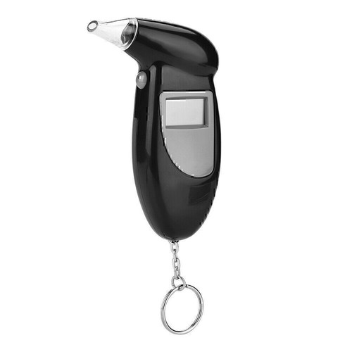 Digital LCD Police Breath Breathalyzer Test Alcohol Tester Analyzer DetectorTool - Picture 9 of 11