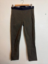 Gap Resolution Pull-On Legging Womens 28T Olive High Rise Stretch Pants 28x27