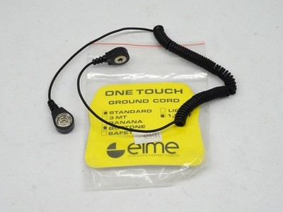 Elme Erdungskabel Standart Bottone 1,5Meter One Touch NEU-OVP