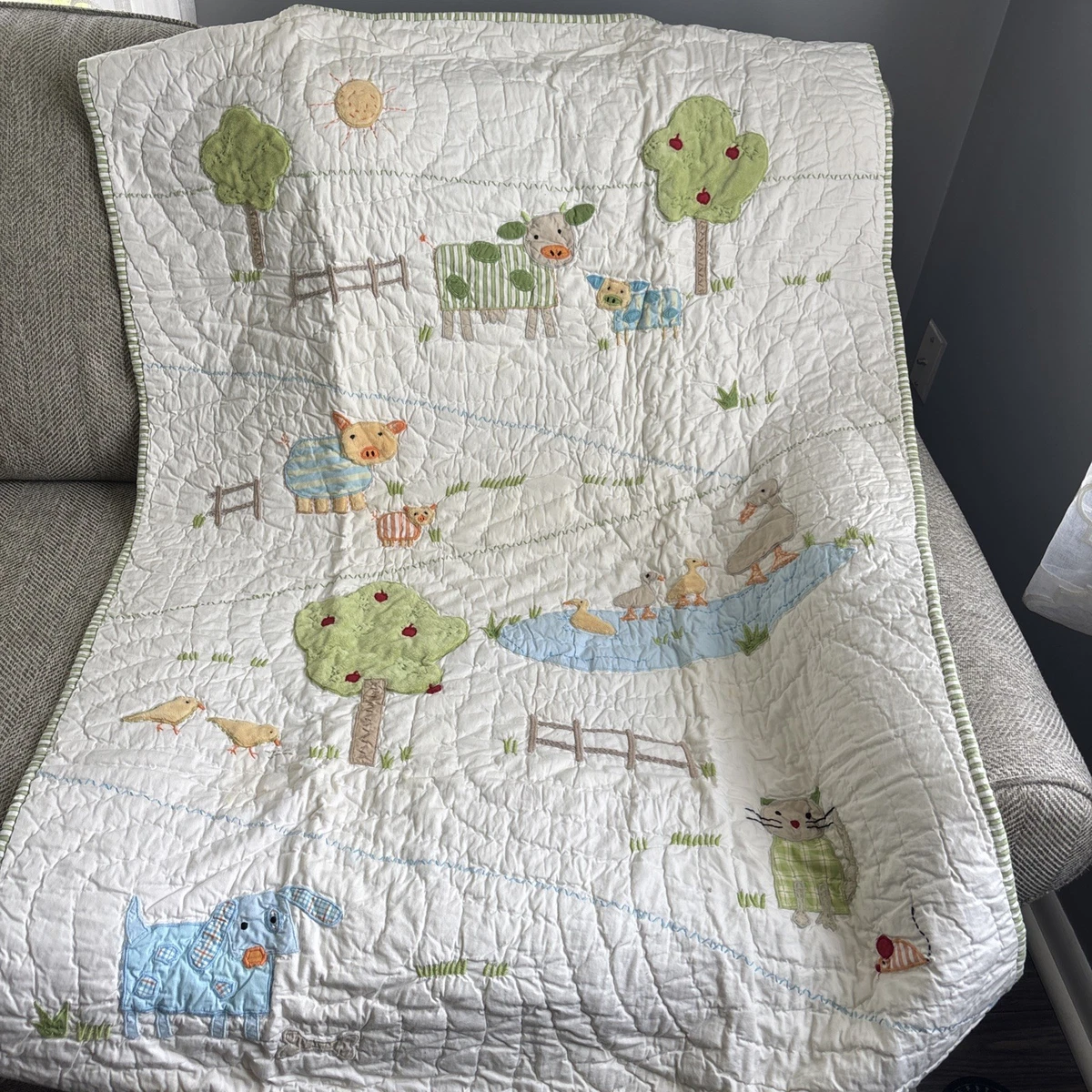 pottery barn toddler bedding products for sale | eBay