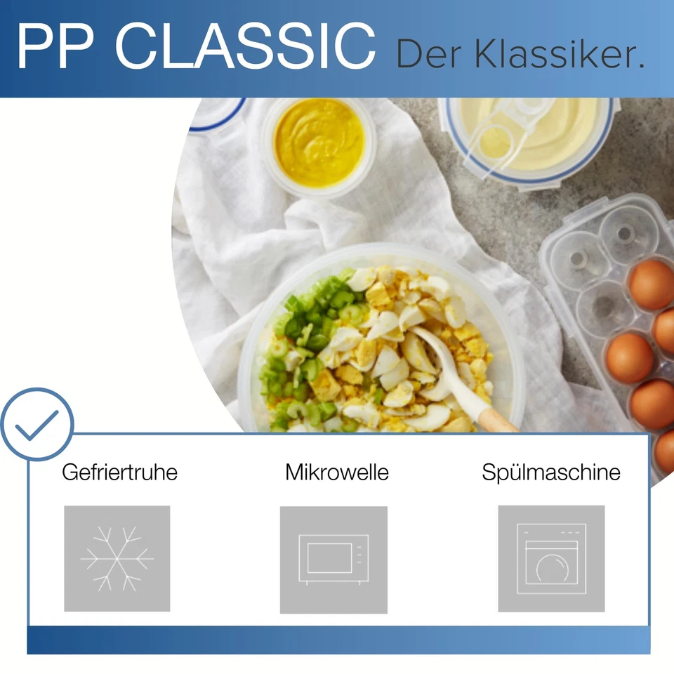 Lock & Lock HPL 818 Contenitore ermetico 1.9 l, rettangolare, trasparente alrU - Immagine 4 di 4