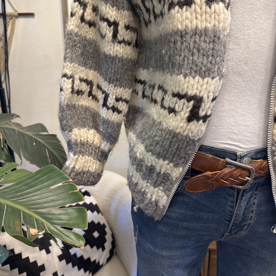 Polo Sport Ralph Lauren S Lana Tejida Suroeste RRL Chal Chaqueta Nativa Foto 4 de 4