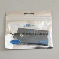 HiDow Replacement Pads XL Size TENS Electrodes For TENS Unit & EMS 3 3/4 x 1 7/8