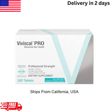 VIVISCAL PRO - NEW PROFESSIONAL HAIR GROWTH SUPPLEMENT 180 TABLETS. Exp 2027