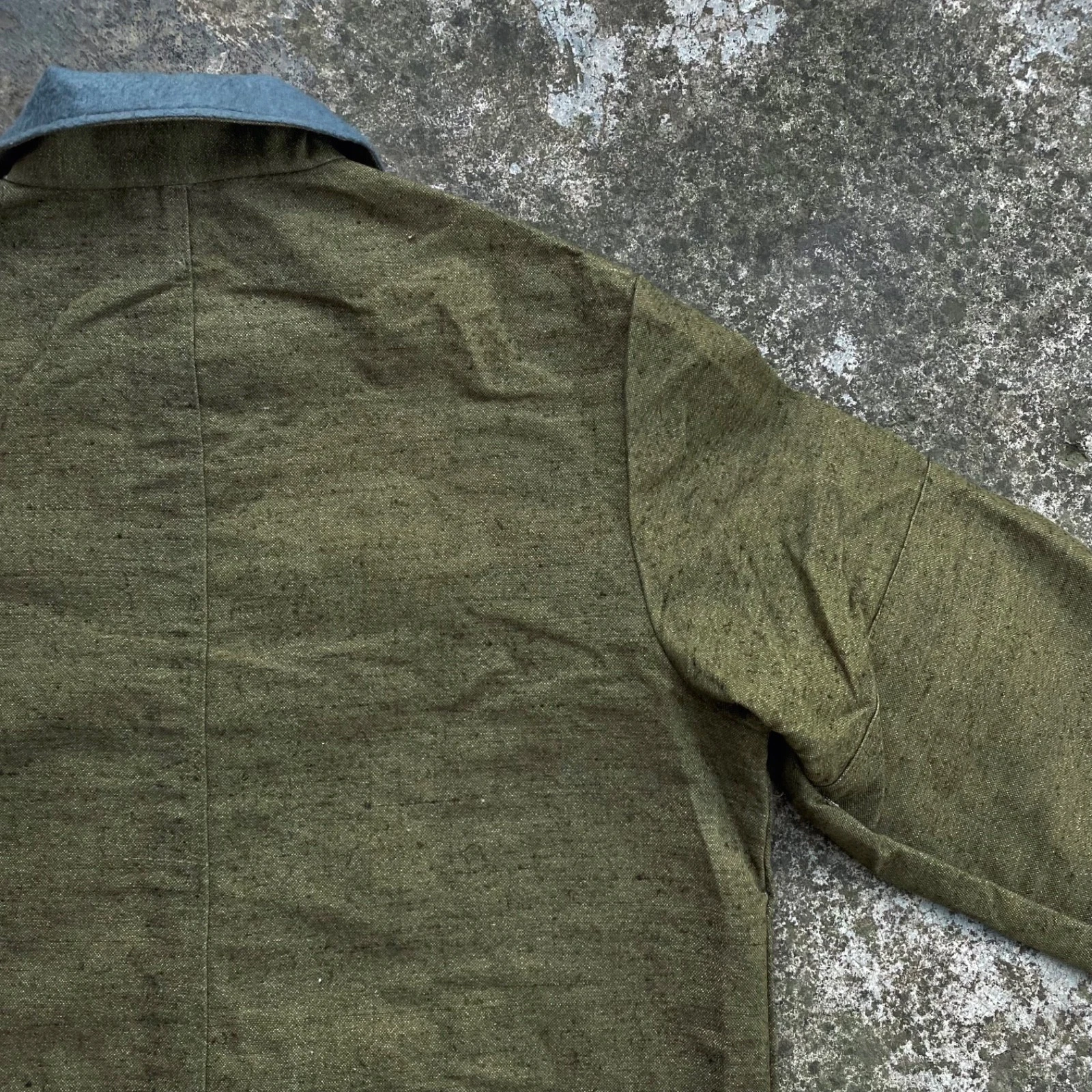 Vintage 60s 70s unworn ussr soviet welder miner brezent heavy work jacket - product detail image 9