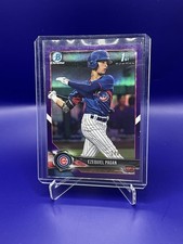 2018 1st Bowman Draft Chrome Ezequiel Pagan Purple Refractor /250 #BDC-106 (RC)