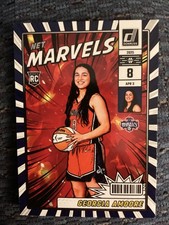 Georgia Amoore RC 2025 Panini Donruss WNBA Net Marvels Rookie Card-#17 Mystics