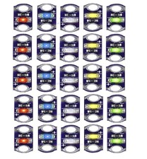 25 PCS LilyPad LED Assortment Module For Arduino IDS Red Blue Green Yellow