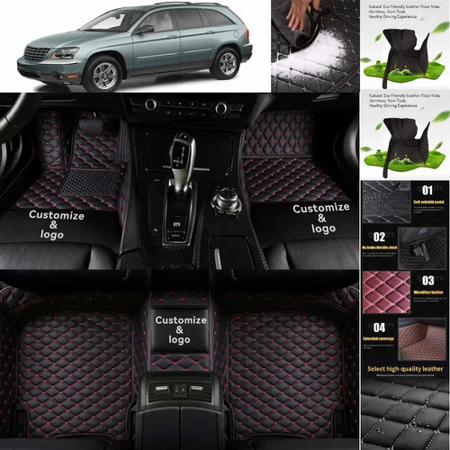 For Chrysler pacifica Car Floor Mats Waterproof Cargo Handmade Luxury Customized - Foto 16 di 33