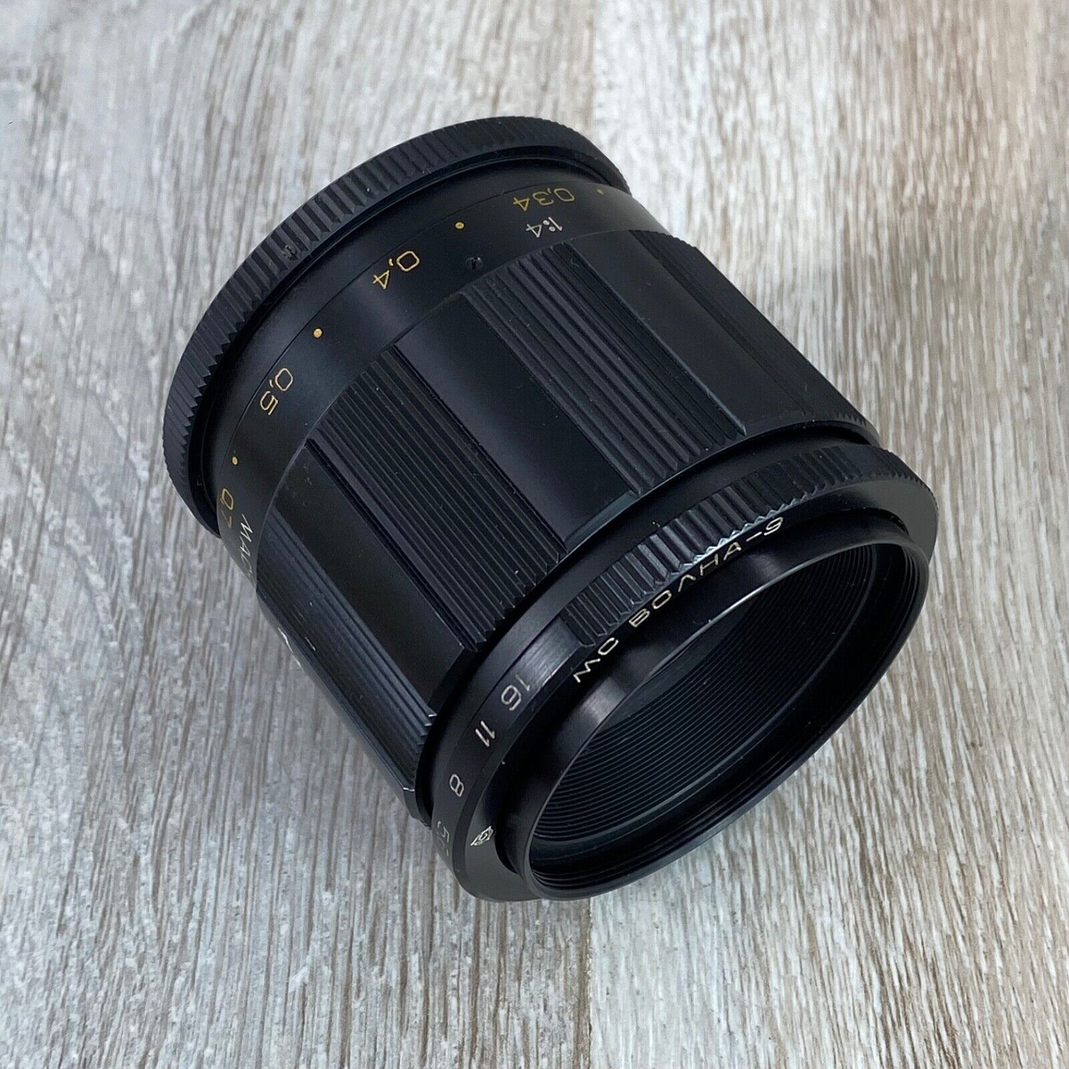 MC VOLNA-9 50mm f/2.8 Macro lens Tessar Copy SLR lens | eBay