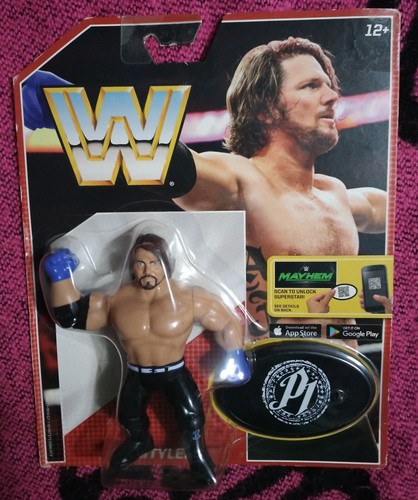Wwe AJ Styles Retro See Pics For Package Condition...
