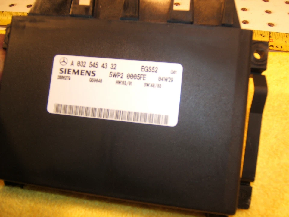 Mercedes C240 2005 SIEMENS автоматическая коробка передач контроллер OE 1 компьютер, A0325454332 - Изображение 3 из 4