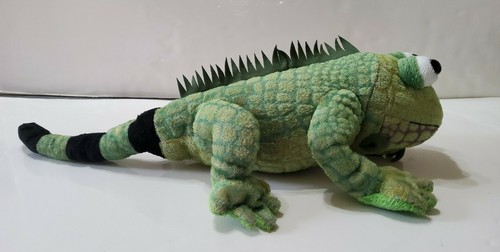 Webkins Iguana Lizard Plush Stuffed Animal Green HM340 Ganz 16'' Retired - Picture 6 of 6