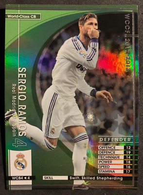 2012-13 Panini WCCF World Class CB Sergio Ramos Real Madrid