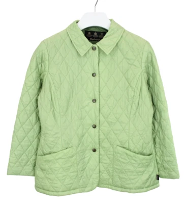Barbour Shaped F / Weight Quilt Short Veste Femmes Grand Rembourré Snap Boutons - Photo 1/4