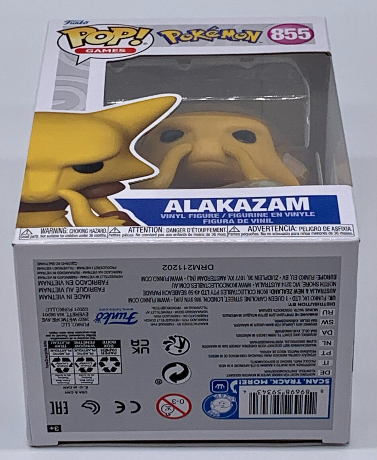 Boneco Funko Pop Pokémon Alakazam 855 Games - Ri Happy