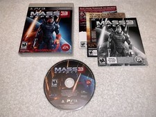 Mass Effect 3 (Sony PlayStation 3, 2012) PS3 Game Complete LN Mint!