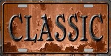 Classic Novelty License Plate Tag