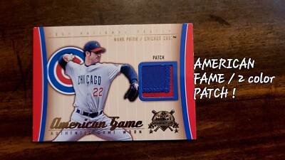 MARK PRIOR,Chicago Cubs! American Game/ 2 Color Jersey! Clean with ...
