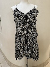 zara Dress summer dresses size large Floral Dress. Spaghetti Strap Dress. Womens