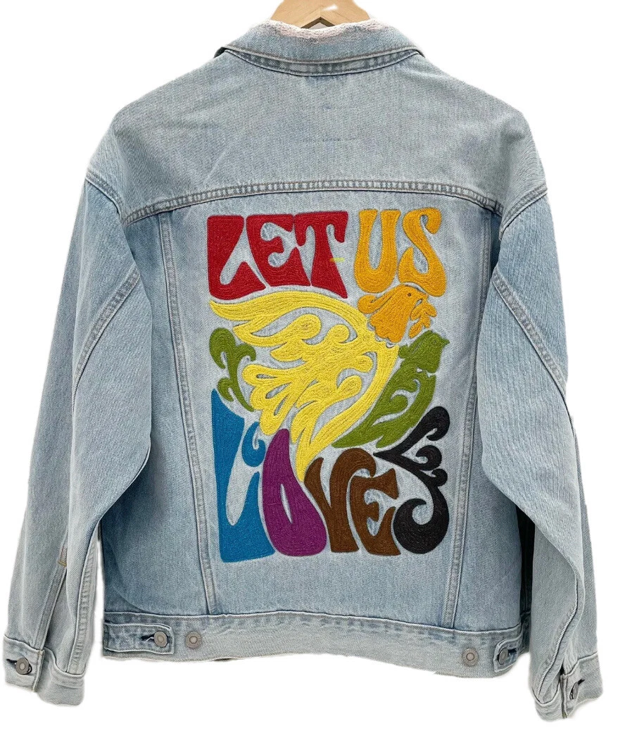 Astroworld levis sales denim jacket