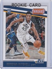 DONOVAN MITCHELL ROOKIE CARD 2017/18 Panini Threads Basketball UTAH JAZZ RC CAVS