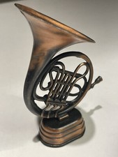 Vintage pencil sharpener Miniature French Horn Die Cast 9783