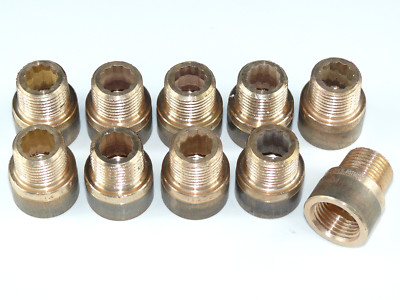 10x VIEGA ROTGUSS HAHNVERLÄNGERUNG 3/8'' x 20 MM GEWINDEFITTINGS VERLÄNGERUNG