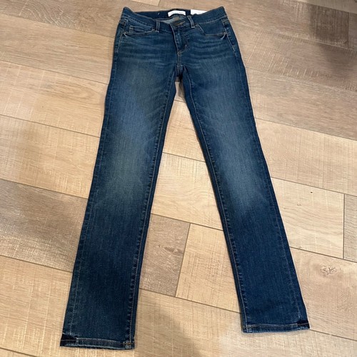 Loft Petite Dark Wash Straight Leg Jeans Size 24/00 P