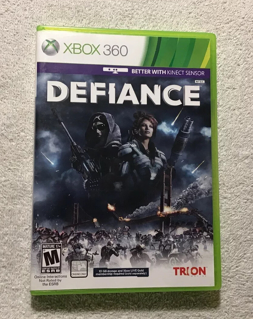 Defiance (Microsoft Xbox 360, 2013) TESTED CLEAN WORKS