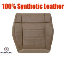 For 11 Jeep Wrangler Unlimited Sahara-Driver Bottom Leather Seat Cover Dk Saddle