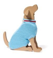 NEW! West Paw Dog Sweater - Blue - Size 18 - Made in the USA