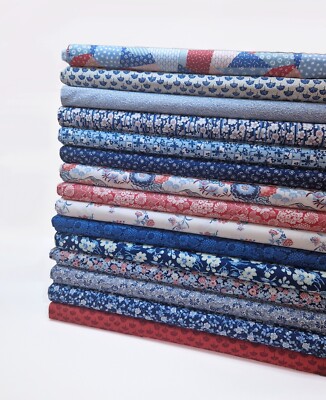 Liberty Baumwollstoff Arthur's Garden Blumen japanisches Patchwork Kleid Material