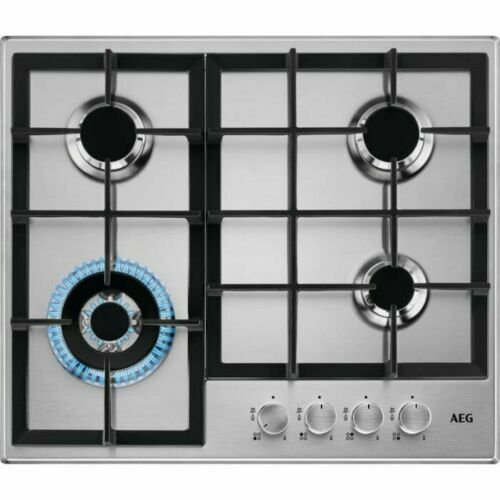 Table De Cuisson Gaz Domino Phönix 2 Brûleurs - Verre Noir - Neuve
