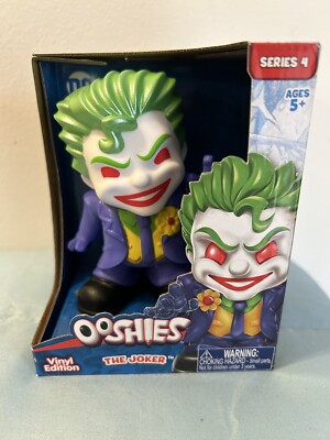   NEW Ooshies DC The Joker 4''  Clown Vinyl Edition Batman Series 4 NIB