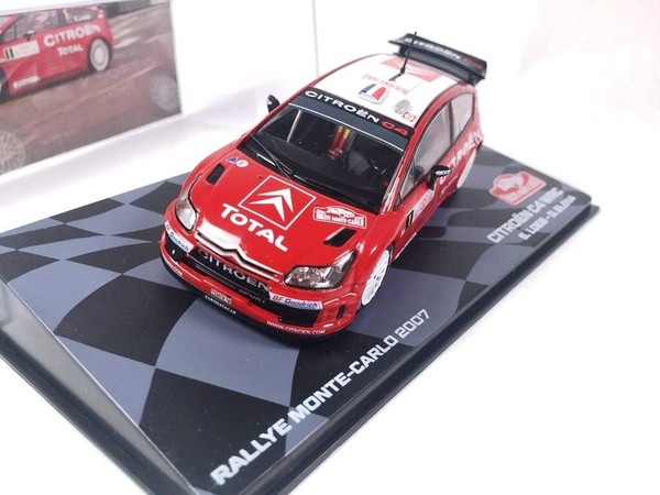 Citroen C4 Wrc #1 Rallye Monte Carlo 2007 Loeb/Elena 1:43 Ixo Altaya-image