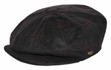 Epoch Men's Wool Newsboy Apple Cap Gray