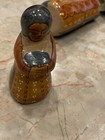 Vintage Tonala Mexican Terracotta Pottery Folk Art Nativity Scene 10 Pc — photo 2