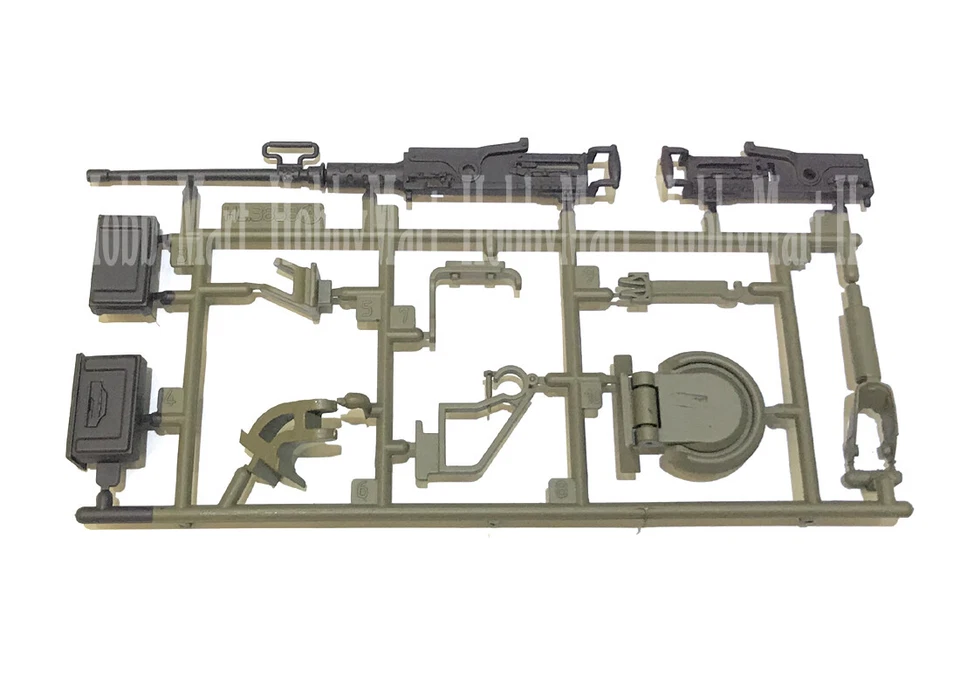 Heng Long RC Tank US M26 Pershing Snow Leopard 1/16 2.4Ghz 025 A,B,C Parts Set - Image 3 of 4