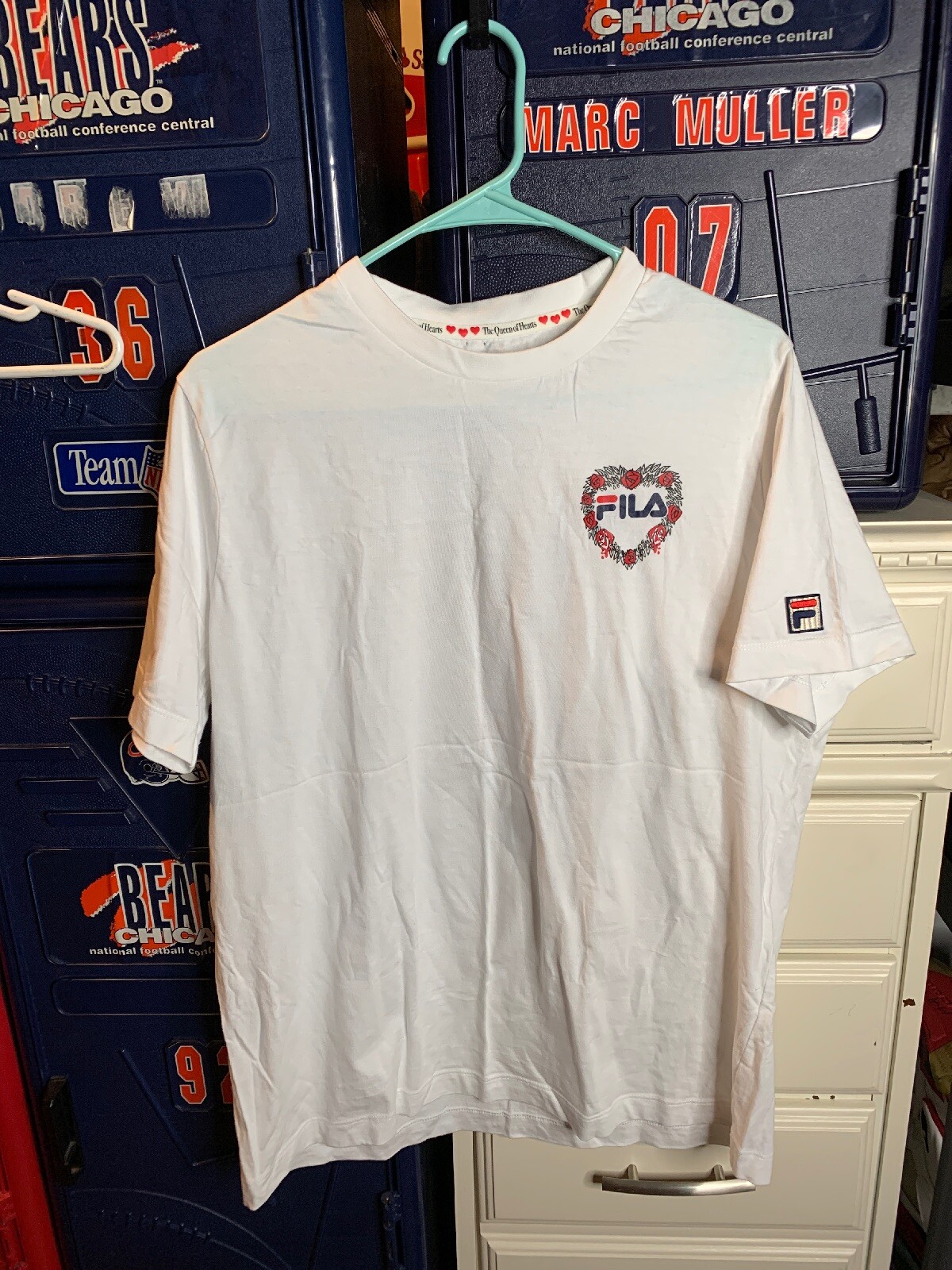 T shirt grafica Fila X Disney Villains La regina di cuori uomo grande