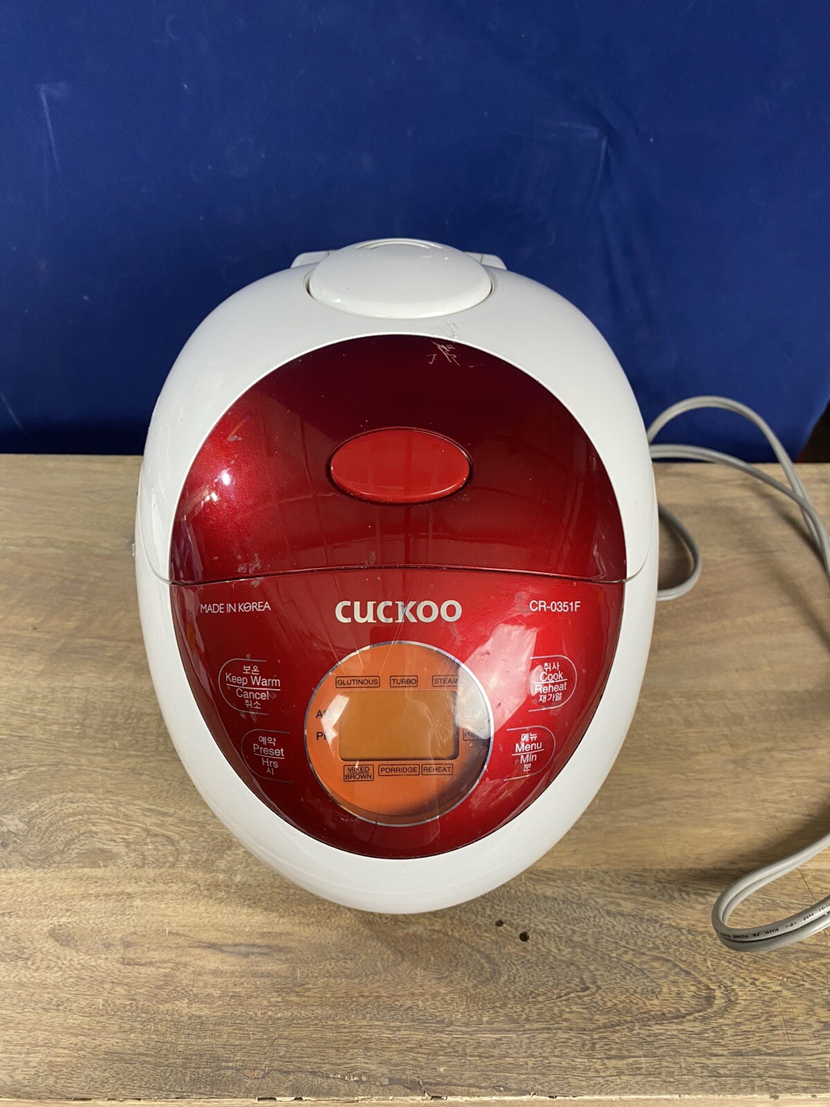 Cuckoo CR0351F Electric Heating Rice Cooker eBay